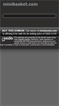 Mobile Screenshot of minibasket.com